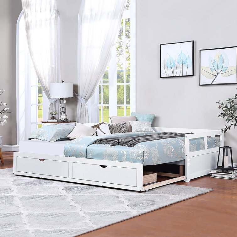 Wayfair trundle bed deals couch